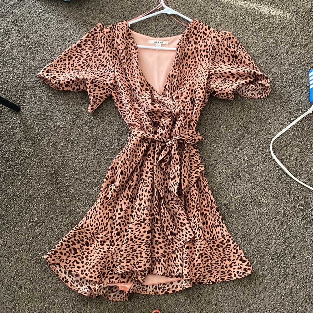 cheetah dress